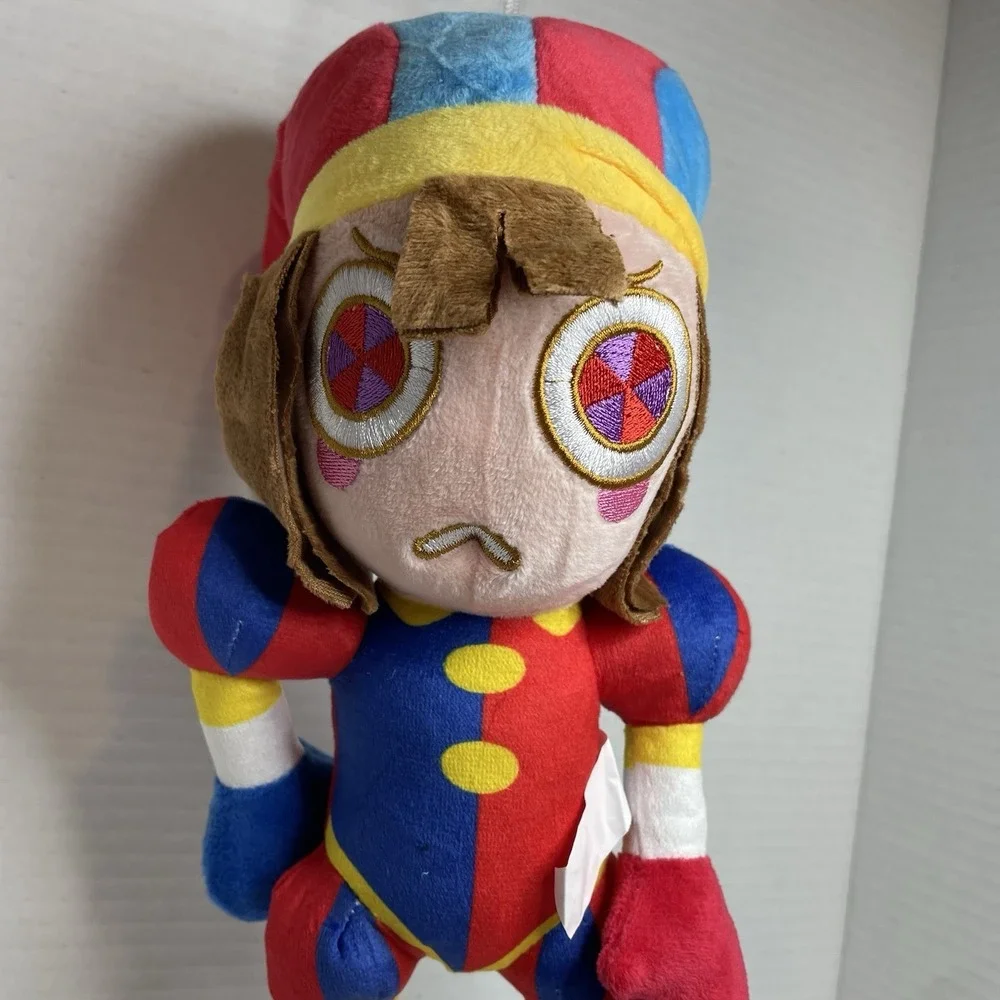 Pomni Digital Circus Plush Toy Kids Adult Mysterious By 12